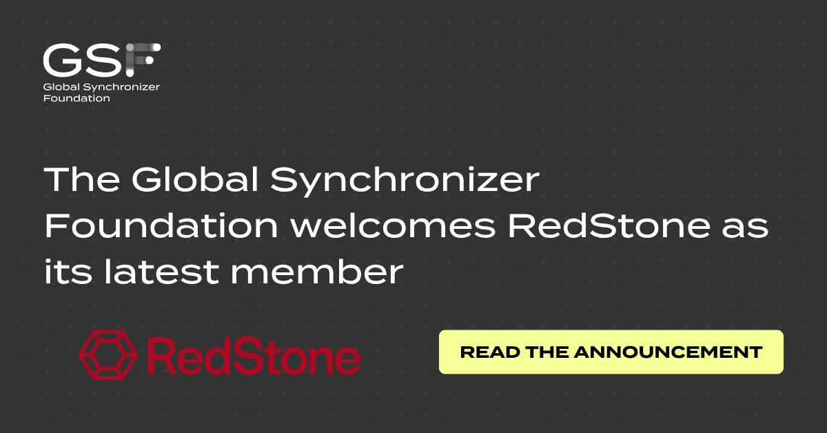 RedStone Joins the Global Synchronizer Foundation